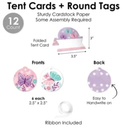 Big Dot Of Happiness Beautiful Butterfly - DIY Floral Baby Shower Or Birthday Party Sweet Treats Signs - Snack Bar Decorations Kit - 50 Pieces 10 Big Dot Of Happiness Beautiful Butterfly - DIY Floral Baby Shower Or Birthday Party Sweet Treats Signs - Snack Bar Decorations Kit - 50 Pieces -Anagram Shop GUEST 2ab4266a a051 461e b24a cf923c179810