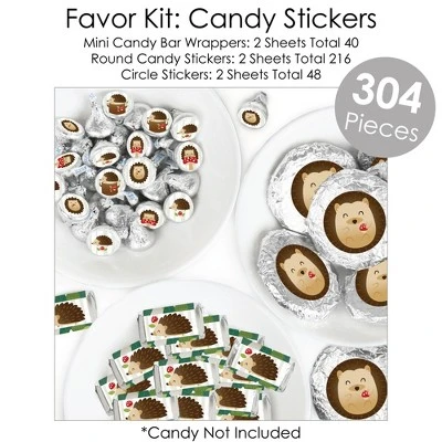 Big Dot Of Happiness Forest Hedgehogs - Woodland Birthday Party Or Baby Shower Supplies - Banner Decoration Kit - Fundle Bundle 6 Big Dot Of Happiness Forest Hedgehogs - Woodland Birthday Party Or Baby Shower Supplies - Banner Decoration Kit - Fundle Bundle - Image 6