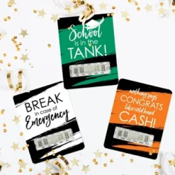 Big Dot Of Happiness Best Is Yet To Come Assorted Grad - DIY Graduation Cash Holder Gift - Funny Money Cards - Set Of 6 -Anagram Shop GUEST 2c49b688 a2a0 4e68 bafe 0c621df88874