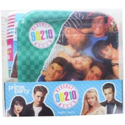 Prime Party 90210 Standard Party Pack | 58 Pieces | 8 Guests