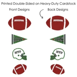 Big Dot Of Happiness End Zone - Football - Baby Shower Or Birthday Party Centerpiece Sticks - Showstopper Table Toppers - 35 Pieces -Anagram Shop GUEST 2e612cb3 0bb0 441b a758 3af94a705a8c
