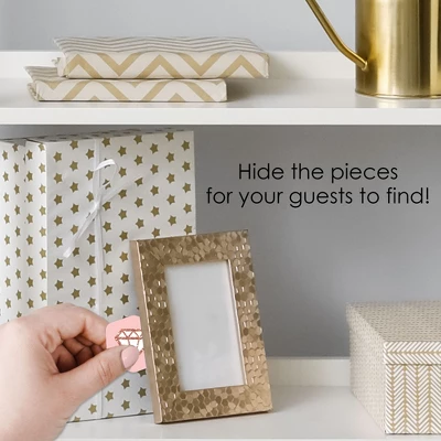 Big Dot Of Happiness Bride Squad - Rose Gold Bridal Shower Or Bachelorette Party Scavenger Hunt - 1 Stand And 48 Game Pieces - Hide And Find Game 2 Big Dot Of Happiness Bride Squad - Rose Gold Bridal Shower Or Bachelorette Party Scavenger Hunt - 1 Stand And 48 Game Pieces - Hide And Find Game - Image 2