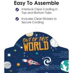 Big Dot Of Happiness Blast Off To Outer Space - Rocket Ship Baby Shower Or Birthday Party Vertical Photo Garland 35 Pieces -Anagram Shop GUEST 2f67f6fb f42d 4f6e 814b f7ec72579904