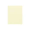 JAM Paper Blank Foldover Cards 4 3/8 X 5 7/16 Light Yellow Base 06935529B