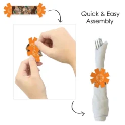 Big Dot Of Happiness Gone Hunting - Deer Hunting Camo Baby Shower Or Birthday Party Paper Napkin Holder - Napkin Rings - Set Of 24 -Anagram Shop GUEST 30b56391 3a21 4388 86ec 0bdd1eab4ba9