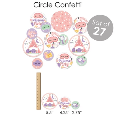 Big Dot Of Happiness Pajama Slumber Party - Girls Sleepover Birthday Party Supplies - Banner Decoration Kit - Fundle Bundle 5 Big Dot Of Happiness Pajama Slumber Party - Girls Sleepover Birthday Party Supplies - Banner Decoration Kit - Fundle Bundle - Image 5