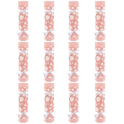 Big Dot Of Happiness Pink Daisy Flowers - No Snap Floral Party Table Favors - DIY Cracker Boxes - Set Of 12 3 Big Dot Of Happiness Pink Daisy Flowers - No Snap Floral Party Table Favors - DIY Cracker Boxes - Set Of 12 - Image 3