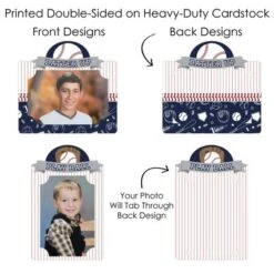 Big Dot Of Happiness Batter Up - Baseball - Baby Shower Or Birthday Party Picture Centerpiece Sticks - Photo Table Toppers - 15 Pieces -Anagram Shop GUEST 33aa7f8d 2697 48a9 b79d 8db6e7b2f182