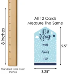 Big Dot Of Happiness Baby Boy - Blue Baby Shower Game Pickle Cards - Conversation Starters Pull Tabs - Set Of 12 5 Big Dot Of Happiness Baby Boy - Blue Baby Shower Game Pickle Cards - Conversation Starters Pull Tabs - Set Of 12 -Anagram Shop GUEST 33f82a51 c4a5 497b a7b1 43b25d70d65d