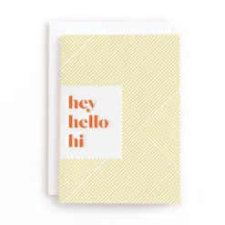 3ct Everyday Card Pack Letterpress Orange/White/Cream -Anagram Shop GUEST 36c0a4e8 eb61 43ae 9e1d 49cb631f4321