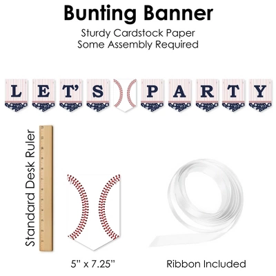 Big Dot Of Happiness Batter Up - Baseball - Baby Shower Or Birthday Party Supplies Decoration Kit - Decor Galore Party Pack - 51 Pieces 4 Big Dot Of Happiness Batter Up - Baseball - Baby Shower Or Birthday Party Supplies Decoration Kit - Decor Galore Party Pack - 51 Pieces - Image 4