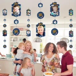 Big Dot Of Happiness Blast Off To Outer Space - Rocket Ship Baby Shower Or Birthday Party Vertical Photo Garland 35 Pieces -Anagram Shop GUEST 37a41602 8f27 4537 9657 7ff7db446814