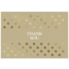 Great Papers! Kraft Foil Thank You Note Card 4.875" X 3.375" 50 Count (2015070)