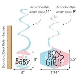 Big Dot Of Happiness Baby Gender Reveal - Team Boy Or Girl Party Hanging Decor - Party Decoration Swirls - Set Of 40 10 Big Dot Of Happiness Baby Gender Reveal - Team Boy Or Girl Party Hanging Decor - Party Decoration Swirls - Set Of 40 -Anagram Shop GUEST 39e4d5ab 6969 4eba 9ebc 68d67848ab5f