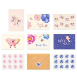 Outshine Co Blank Note Cards With Envelopes And Seals In Storage Box -Anagram Shop GUEST 3ac36f67 0d41 4450 8aea e69e7f1d7ced