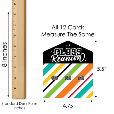 Big Dot Of Happiness Still Got Class - High School Reunion Party Game Pickle Cards - Pull Tabs 3-in-a-Row - Set Of 12 4 Big Dot Of Happiness Still Got Class - High School Reunion Party Game Pickle Cards - Pull Tabs 3-in-a-Row - Set Of 12 - Image 4