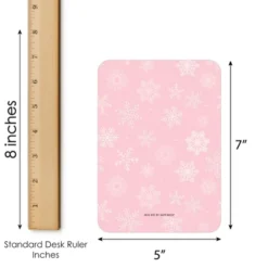 Big Dot Of Happiness Pink Winter Wonderland - Bingo Cards And Markers - Holiday Snowflake Birthday Party And Baby Shower Bingo Game - Set Of 18 -Anagram Shop GUEST 3b451512 8b65 46da bb8c c0d20eea7108