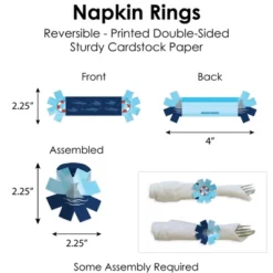 Big Dot Of Happiness Shark Zone - Jawsome Shark Party Or Birthday Party Paper Charger & Table Decorations Chargerific Kit For 8 -Anagram Shop GUEST 3b4f8aa4 7b7e 48e0 a751 e221815cb4ea