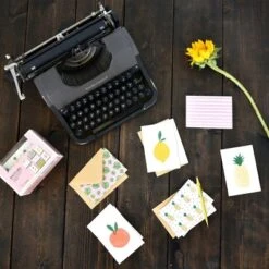 Outshine Co Blank Note Cards With Envelopes And Seals In Storage Box -Anagram Shop GUEST 3b65d6d0 e8eb 4945 92bd 03173093fa23