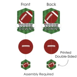 Big Dot Of Happiness End Zone - Football - Baby Shower Or Birthday Party DIY Dangler Backdrop - Hanging Vertical Decorations - 30 Pieces 10 Big Dot Of Happiness End Zone - Football - Baby Shower Or Birthday Party DIY Dangler Backdrop - Hanging Vertical Decorations - 30 Pieces -Anagram Shop GUEST 3b9be9c6 7906 4e90 8b7b 9efa60a6e4d7