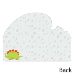 Big Dot Of Happiness Roar Dinosaur - Shaped Thank You Cards - Dino Mite Baby Shower Or Birthday Party Thank You Note Cards With Envelopes - Set Of 12 -Anagram Shop GUEST 3de59881 a496 4f0e 88f6 3c30dead00be