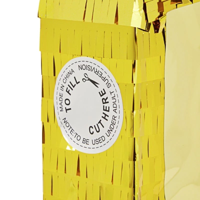 Juvale Small Gold Foil Number 5 Pinata For 5th Birthday Party Decorations & Supplies, 15.5 X 10.5 X 3 In 4 Juvale Small Gold Foil Number 5 Pinata For 5th Birthday Party Decorations & Supplies, 15.5 X 10.5 X 3 In - Image 4