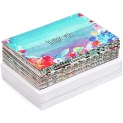 Juvale 48 Pcs Thank You Cards Bulk Set, Floral Watercolor Blank Note With Envelopes -Anagram Shop GUEST 3f8fcccf 2ae9 409b be81 150a9dbabda1