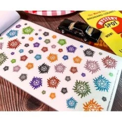 Supernatural Planner Sticker Book - Con*Quest Journals -Anagram Shop GUEST 4028ef67 bff4 44eb b053 1d30754ad201