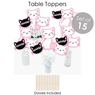 Big Dot Of Happiness Purr-fect Kitty Cat - Kitten Meow Baby Shower Or Birthday Party Supplies - Banner Decoration Kit - Fundle Bundle 4 Big Dot Of Happiness Purr-fect Kitty Cat - Kitten Meow Baby Shower Or Birthday Party Supplies - Banner Decoration Kit - Fundle Bundle - Image 4