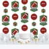Big Dot Of Happiness End Zone - Football - Baby Shower Or Birthday Party DIY Dangler Backdrop - Hanging Vertical Decorations - 30 Pieces