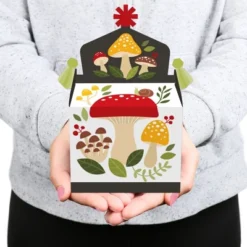 Big Dot Of Happiness Wild Mushrooms - Treat Box Party Favors - Red Toadstool Party Goodie Gable Boxes - Set Of 12 -Anagram Shop GUEST 43cfb2c2 35ad 4ed3 9dc4 9b9ff12747eb
