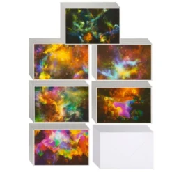 Best Paper Greetings 48-Pack Cosmic Blank Cards And Envelopes Greeting Cards Bulk Assortment With Envelopes For All Occasions, 6 Designs, 4 X 6 Inches -Anagram Shop GUEST 448838cf d7d6 451b 9438 6f9816ff169a