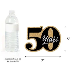 Big Dot Of Happiness We Still Do - 50th Wedding Anniversary - Decorations DIY Anniversary Party Essentials - Set Of 20 -Anagram Shop GUEST 45e8e28d 592f 4176 933e 62b9ddef4750