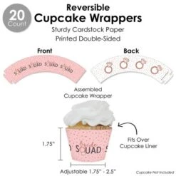 Big Dot Of Happiness Bride Squad - Rose Gold Bridal Shower Or Bachelorette Party Favors And Cupcake Kit - Fabulous Favor Party Pack - 100 Pieces -Anagram Shop GUEST 48d7c0c4 ab50 40c1 aeda 349d40b23aa0