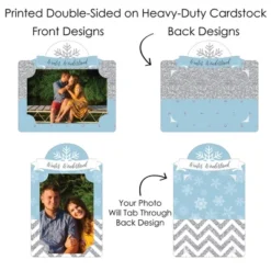 Big Dot Of Happiness Winter Wonderland - Snowflake Holiday Party And Winter Wedding Picture Centerpiece Sticks - Photo Table Toppers - 15 Pieces -Anagram Shop GUEST 493fbb2b 64a3 4873 a715 29c5a944780e