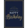 CEO Cards Birthday Greeting Card Box Set Of 25 Cards & 26 Envelopes - B1703