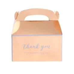 Sparkle And Bash 24 Pack Rose Gold Thank You Party Favor Gable Gift Boxes For Wedding, Birthday Party, 6.25 X 3.5 X 3.5 In 9 Sparkle And Bash 24 Pack Rose Gold Thank You Party Favor Gable Gift Boxes For Wedding, Birthday Party, 6.25 X 3.5 X 3.5 In -Anagram Shop GUEST 4b37888c 8eff 4fcf aaca 8c7f77660182