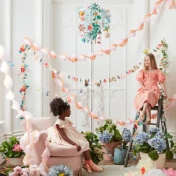 Meri-Meri Meri Meri Spring Posy Garland (Pack Of 1) -Anagram Shop GUEST 4b48cf8d 7054 46c3 9119 575059722338