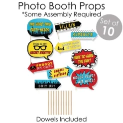 Big Dot Of Happiness Bam Superhero - Banner And Photo Booth Decorations - Baby Shower Or Birthday Party Supplies Kit - Doterrific Bundle 9 Big Dot Of Happiness Bam Superhero - Banner And Photo Booth Decorations - Baby Shower Or Birthday Party Supplies Kit - Doterrific Bundle -Anagram Shop GUEST 4bd09878 df04 4d68 a1c4 6f1b824ccf1f