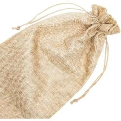 Juvale 24-Pack Burlap Wine Gift Bag With Jute Drawstring, Natural Linen Wine Bottle Wrapping Holder For Anniversary Wedding Events, 14" X 6" -Anagram Shop GUEST 4d6ac110 5d76 4d6f 9192 b4bbc260d6a1