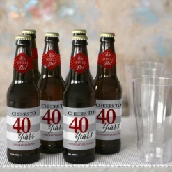 Big Dot Of Happiness We Still Do - 40th Wedding Anniversary Decorations For Women And Men - 6 Beer Bottle Label Stickers And 1 Carrier -Anagram Shop GUEST 4d6d733c 0346 4d79 a563 9d912426112b