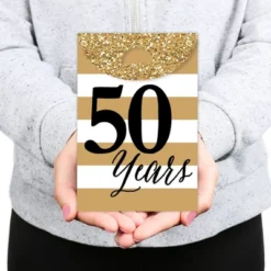 Big Dot Of Happiness We Still Do - 50th Wedding Anniversary - Anniversary Gift Favor Bags - Party Goodie Boxes - Set Of 12 -Anagram Shop GUEST 4eebee3c 7f07 479d 8cb6 3be86d6d0997