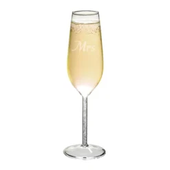Juvale Set Of 2 'Mr And Mrs' Champagne Toasting Flutes For Bride And Groom, Wedding Wine Glasses For Newlyweds, Engagement Gifts -Anagram Shop GUEST 4f0ad1dd a9b0 41a0 9ca4 5c5ee8c7e5c0