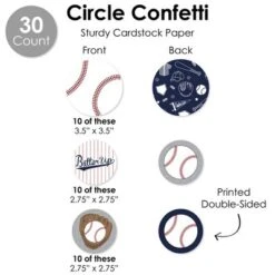 Big Dot Of Happiness Batter Up - Baseball - Baby Shower Or Birthday Party Supplies Decoration Kit - Decor Galore Party Pack - 51 Pieces 11 Big Dot Of Happiness Batter Up - Baseball - Baby Shower Or Birthday Party Supplies Decoration Kit - Decor Galore Party Pack - 51 Pieces -Anagram Shop GUEST 4ff0fbcd fd19 49e1 aeef 09e612eeb975