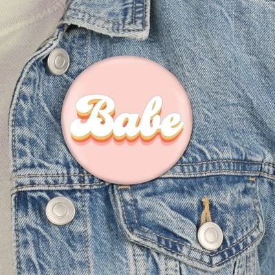 Big Dot Of Happiness Bride's Babes - 3 Inch Bachelorette Party Badge - Pinback Buttons - Set Of 8 2 Big Dot Of Happiness Bride's Babes - 3 Inch Bachelorette Party Badge - Pinback Buttons - Set Of 8 - Image 2