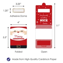 Big Dot Of Happiness Jolly Santa Claus - DIY Assorted Christmas Party Cash Holder Gift - Funny Money Cards - Set Of 6 -Anagram Shop GUEST 504fd5ab e7f3 430e 99f6 d9fe0ab85b8b