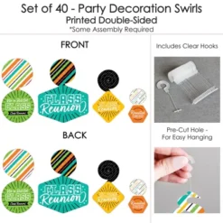 Big Dot Of Happiness Still Got Class - High School Reunion Party Hanging Decor - Party Decoration Swirls - Set Of 40 9 Big Dot Of Happiness Still Got Class - High School Reunion Party Hanging Decor - Party Decoration Swirls - Set Of 40 -Anagram Shop GUEST 5090d46f 660c 44c3 84e9 455f6ec90ae8