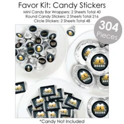 Big Dot Of Happiness Cheers And Beers Happy Birthday - Birthday Party Supplies - Banner Decoration Kit - Fundle Bundle -Anagram Shop GUEST 509f97e1 a06a 4ab8 ac61 f779e4fa1de8