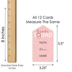Big Dot Of Happiness Bride Squad - Rose Gold Bridal Shower Or Bachelorette Party Game Pickle Cards - Truth, Dare, Share Pull Tabs - Set Of 12 5 Big Dot Of Happiness Bride Squad - Rose Gold Bridal Shower Or Bachelorette Party Game Pickle Cards - Truth, Dare, Share Pull Tabs - Set Of 12 -Anagram Shop GUEST 51aef478 aaeb 4c86 901b 4f6b96346866