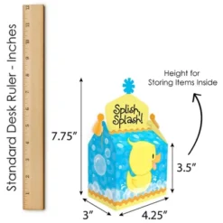 Big Dot Of Happiness Ducky Duck - Treat Box Party Favors - Baby Shower Or Birthday Party Goodie Gable Boxes - Set Of 12 -Anagram Shop GUEST 5358f9c3 5174 4054 b357 9a3607a89026